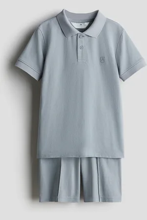 H&M Tweedelige set van katoenen piqué