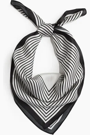 H&M Zijden sjaal met print