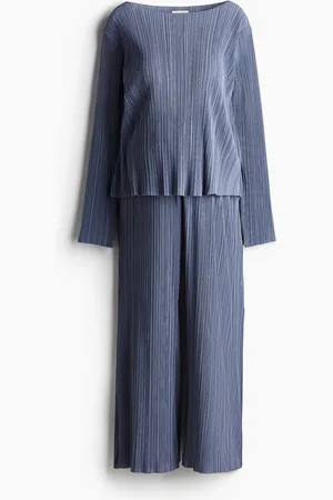 H&M MAMA Tweedelige geplisseerde set