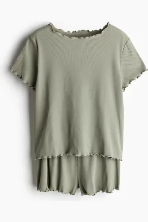 H&M Pyjama van ribtricot