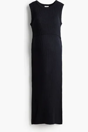 H&M MAMA Tweedelige ribgebreide set