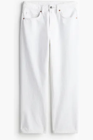 H&M Straight High Cropped Jeans