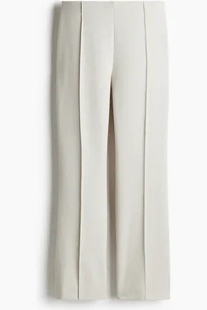 H&M Flared broek met persvouwen