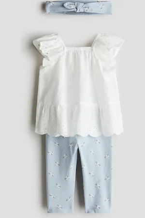 H&M Driedelige katoenen set