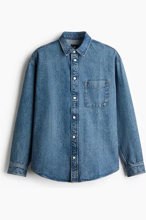 H&M Denim overhemd - Loose Fit