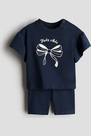 H&M Tweedelige set van katoenen tricot