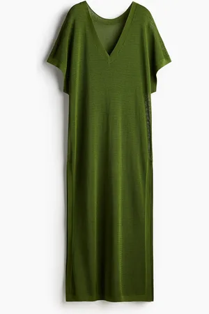 H&M Ajourgebreide strandjurk