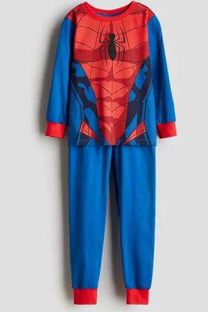 H&M Pyjama van katoenen tricot met print