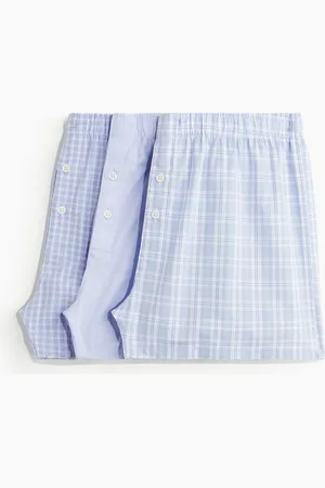 H&M Set van 3 geweven katoenen boxershorts