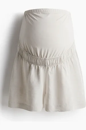H&M MAMA Short van linnenmix