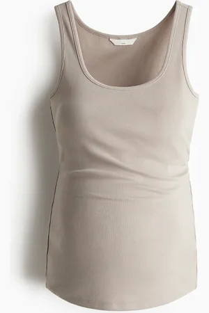 H&M MAMA Geribde tanktop