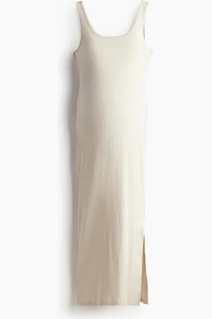 H&M MAMA Geribde jurk