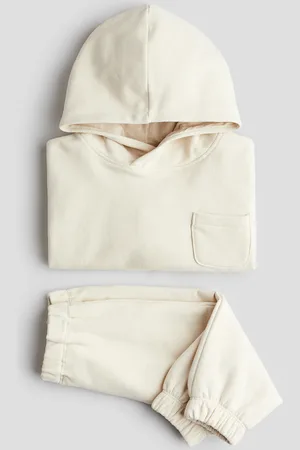 H&M Tweedelige set van katoenen joggingstof