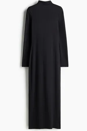 H&M Maxi-jurk met turtleneck