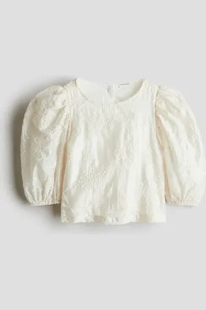 H&M Blouse met borduursel