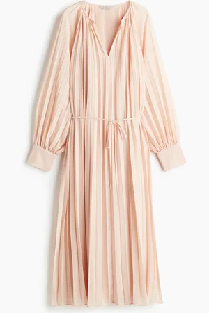 H&M Plisséjurk van chiffon