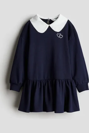 H&M Sweatjurk met strik