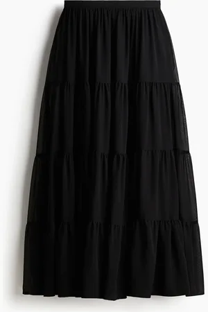 H&M Lange strokenrok