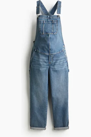 H&M MAMA Enkellange denim salopette