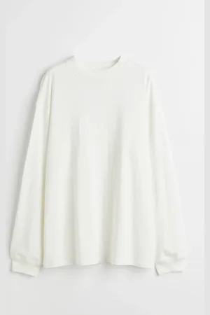 H&M Tricot shirt met lange mouwen