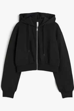 H&M Cropped capuchonvest