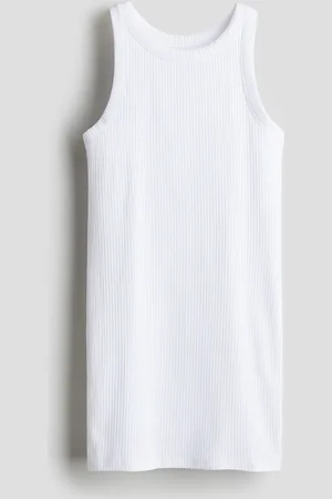 H&M Jurk van ribtricot