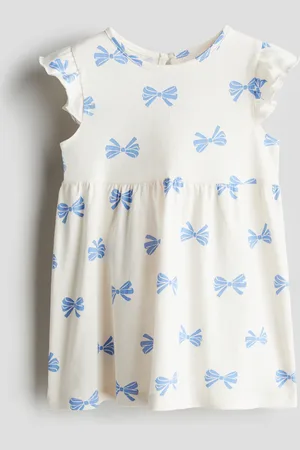 H&M Tricot jurk met volants