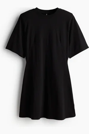 H&M T-shirtjurk met schoudervullingen