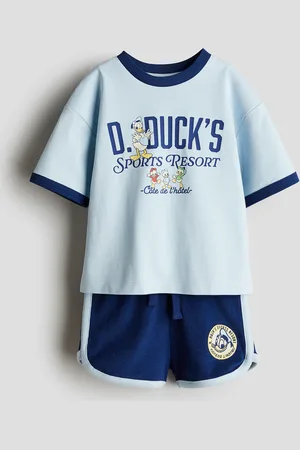 H&M Tweedelige set - T-shirt en short
