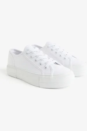 H&M Sneakers van canvas