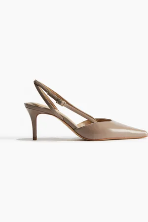 H&M Slingbackpumps met spitse neus