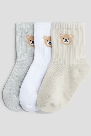 H&M 3 paar sokken