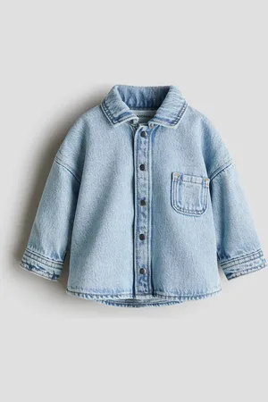 H&M Denim overhemdblouse