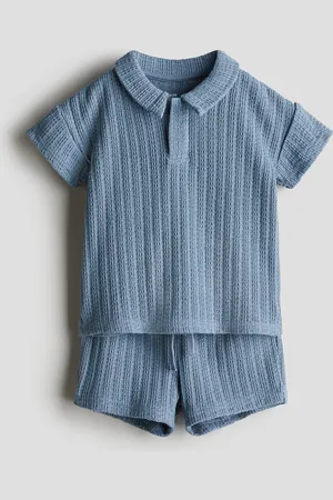 H&M Tweedelige set met poloshirt en short