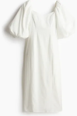 H&M Jurk met ballonmouwen