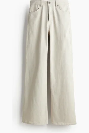 H&M Wijde twill broek
