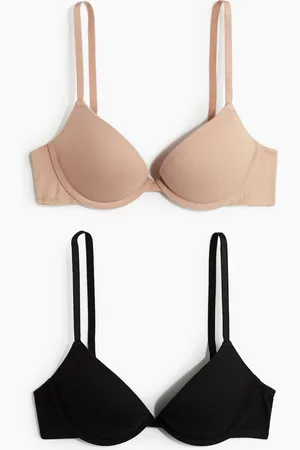 H&M Set van 2 katoenen superpush-up bh‘s
