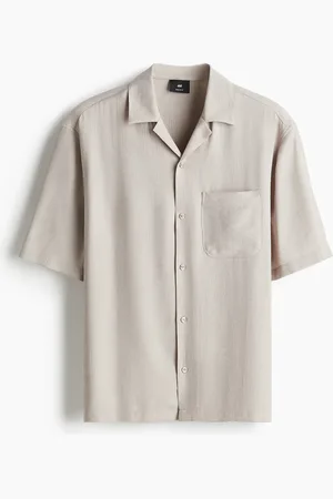H&M Casual crinkle-overhemd - Regular Fit