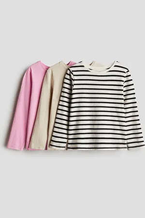 H&M Set van 3 tops met lange mouwen
