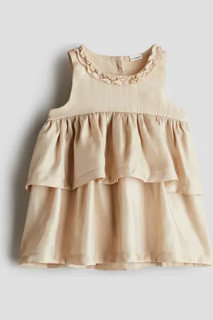 H&M Jurk met volantrok