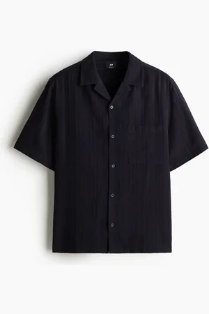 H&M Casual overhemd van linnenmix - Regular Fit