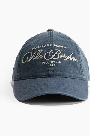 H&M Twill pet met borduursel