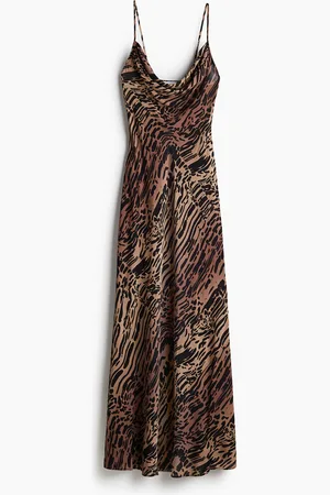 H&M Chiffon Maxi Slip Dress
