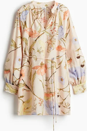 H&M Tuniekjurk met strikceintuur