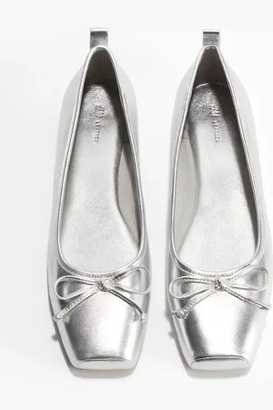 H&M Leren ballerina‘s