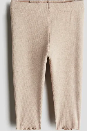 H&M Geribde katoenen legging