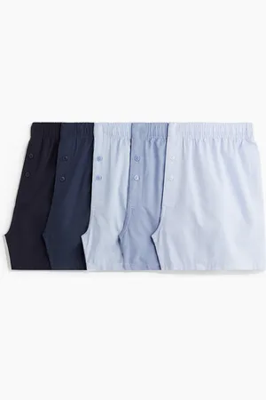 H&M Set van 5 geweven katoenen boxershorts