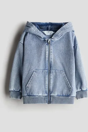 H&M Twill capuchonvest met rits