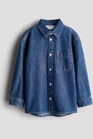 H&M Overhemd van katoenen denim