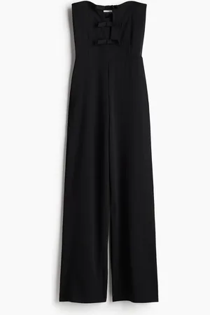 H&M Bandeaujumpsuit met strikjes